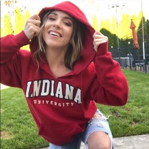 Indiana University Distressed Sweatshirt